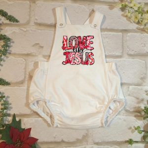 Love like Jesus 2 Dungaree