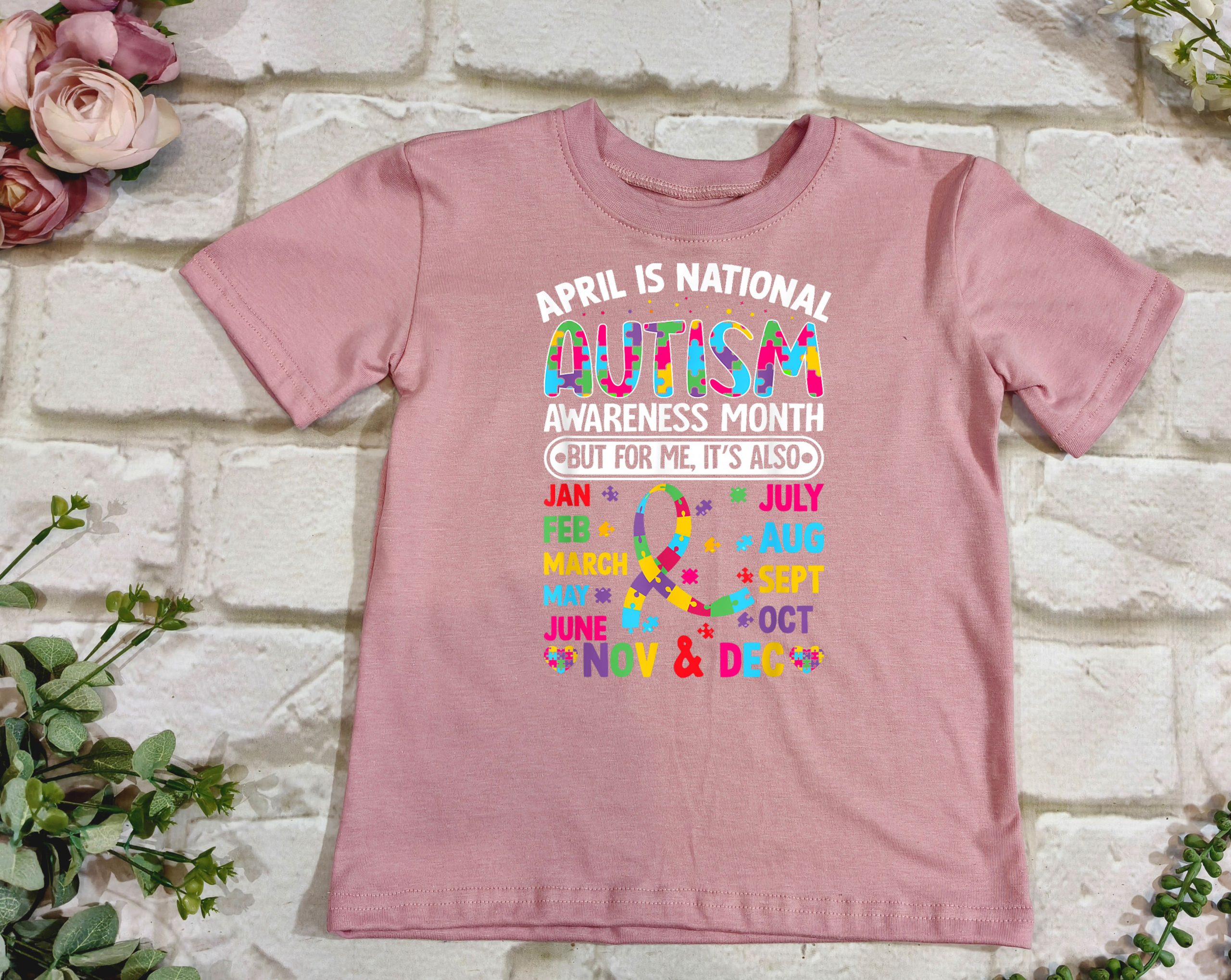 Autism Awareness April T shirt - Image 3