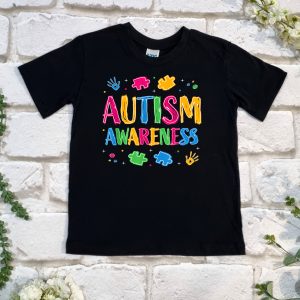 Autism Awareness Bright T Shirt