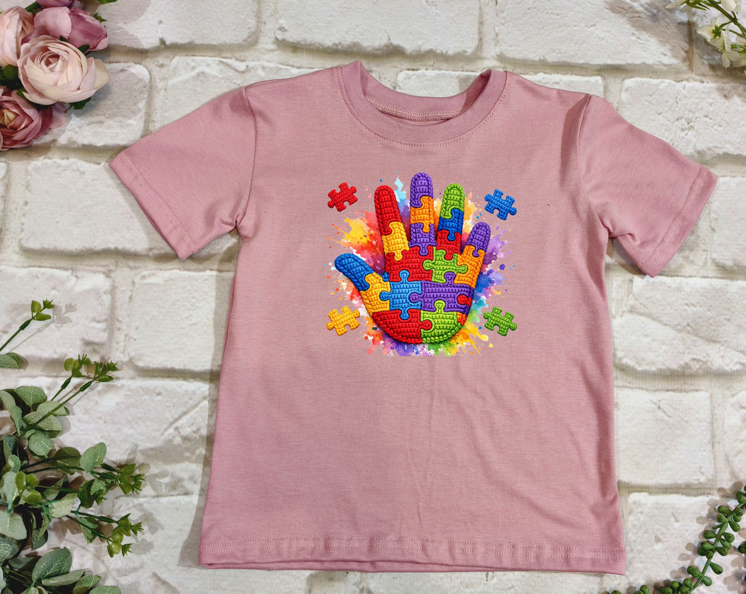Puzzle Hand T shirt - Image 3