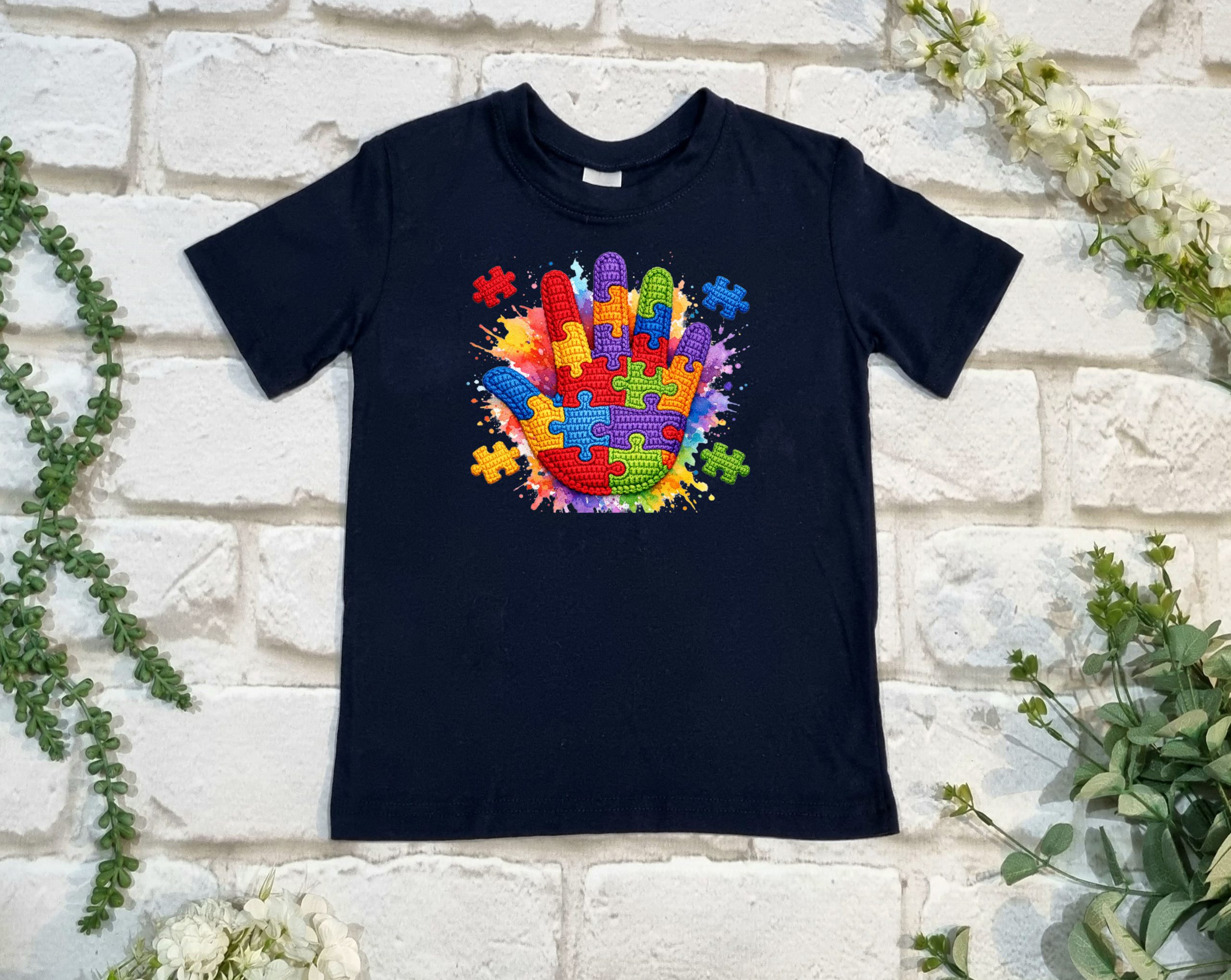 Puzzle Hand T shirt - Image 4