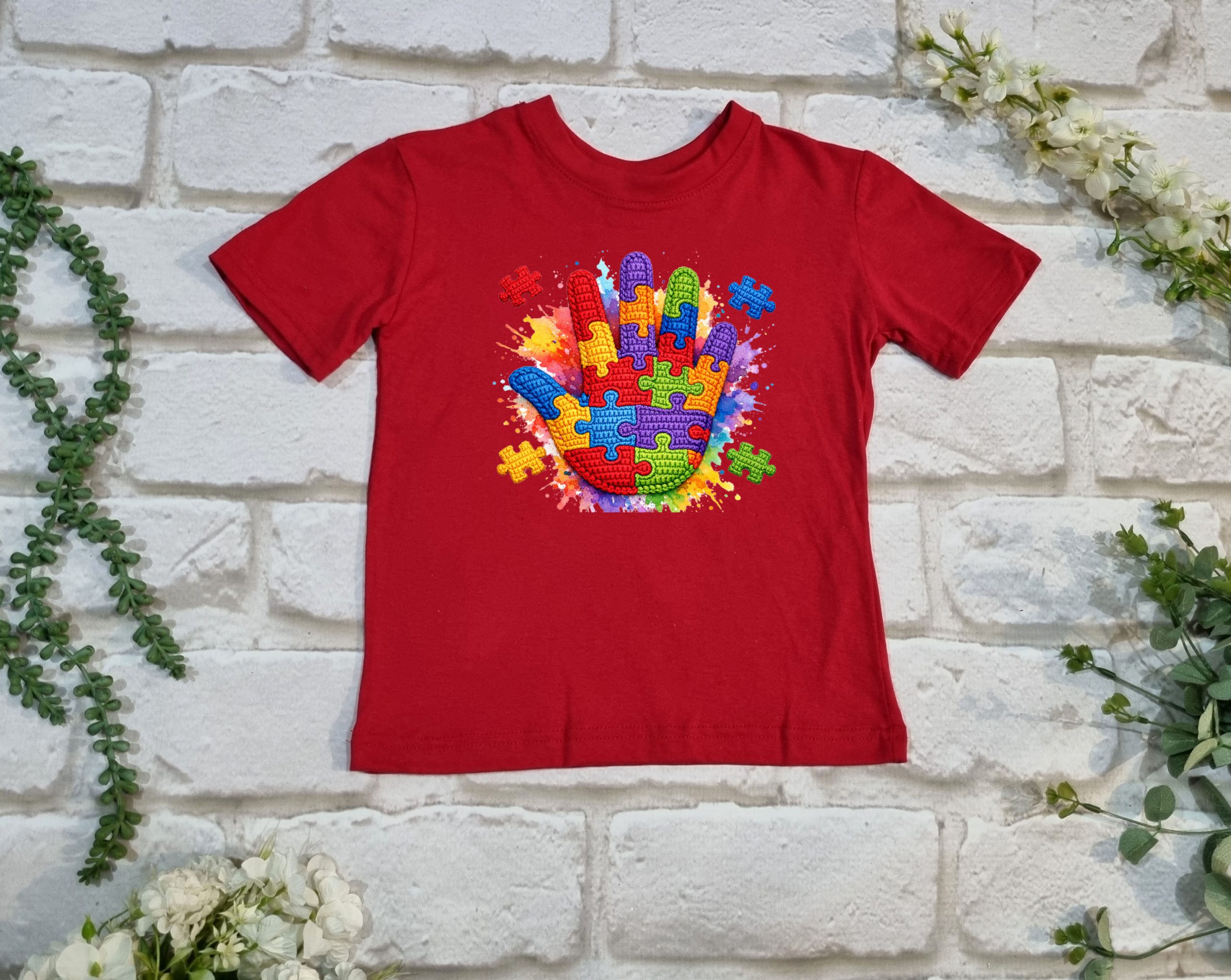 Puzzle Hand T shirt - Image 5