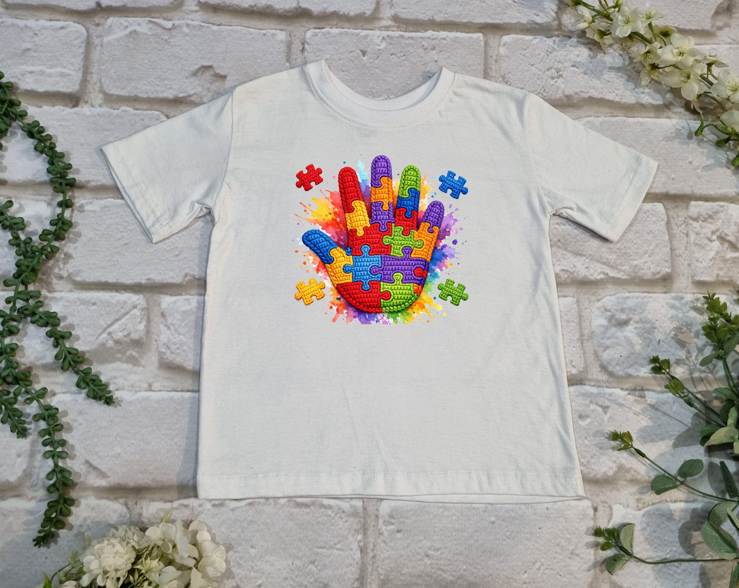 Puzzle Hand T shirt - Image 6