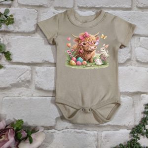 Highland Cow and Bunny Vest