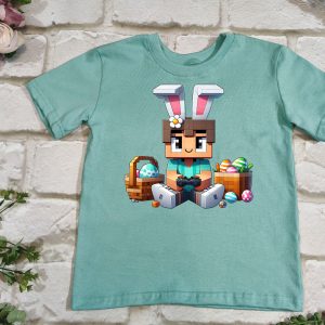 Minecraft Steve Easter T shirt