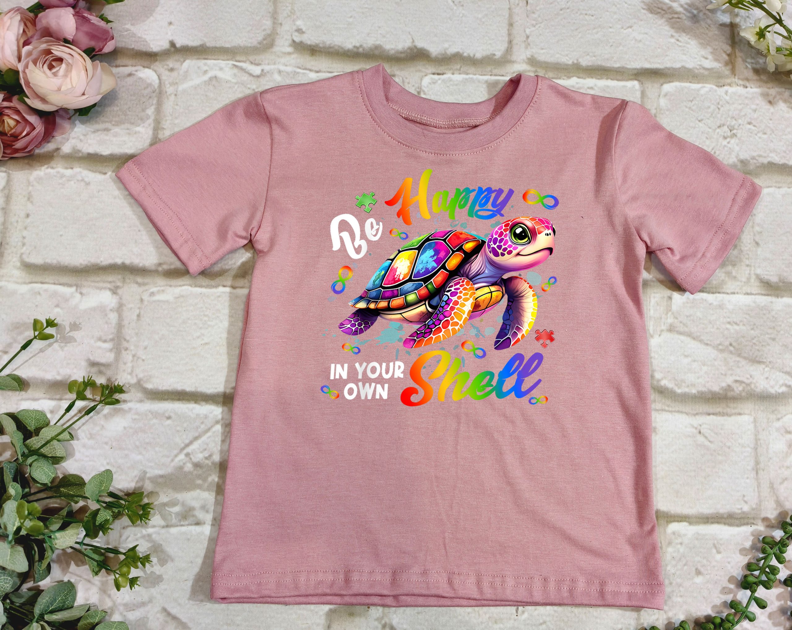 Be Happy in your Shell T shirt - Image 6