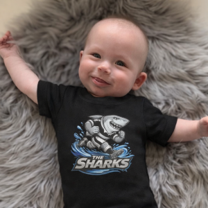 Sharks Baby Vest