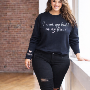 I wear my heart on my sleeve Sweater